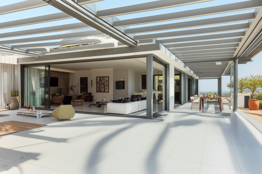 Reforma integral de ático con terraza en Benidorm con Lavtion: integración interior–exterior, pérgolas e iluminación.